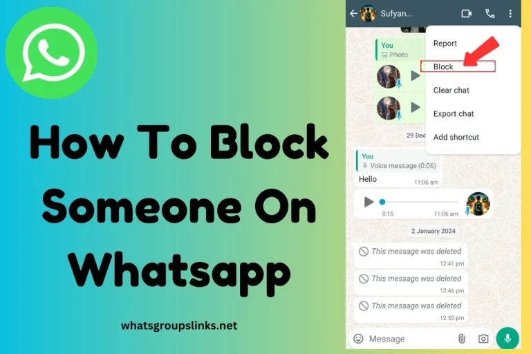 How To Block Someone On WhatsApp