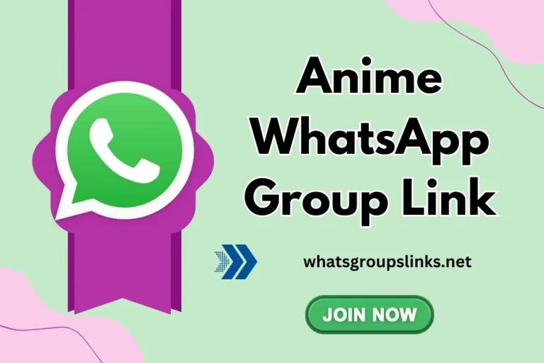 Anime WhatsApp Group Links