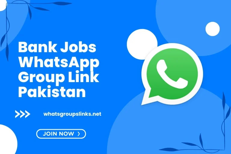 Bank Jobs WhatsApp Group Links