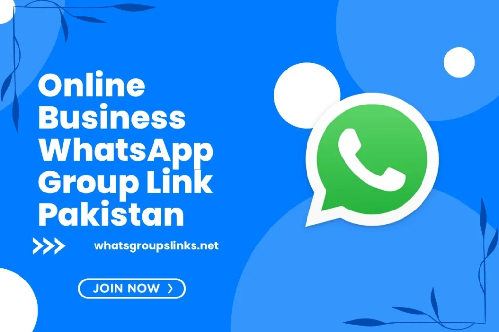 Business WhatsApp Group Link Pakistan