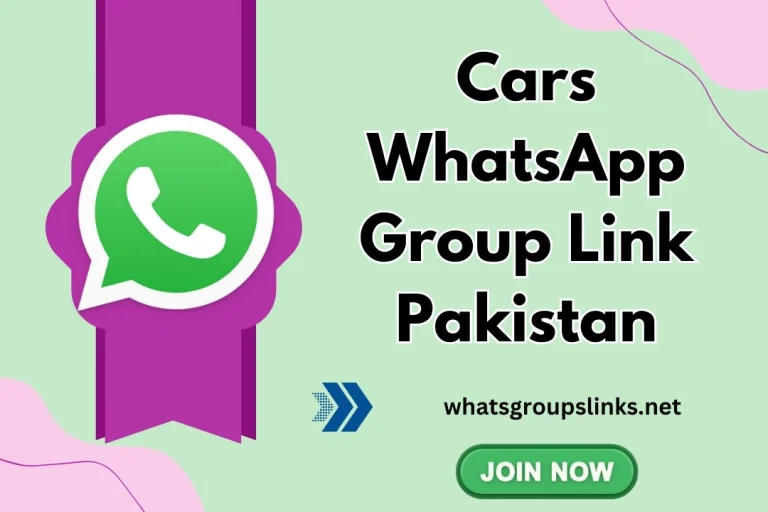 Cars WhatsApp Group Links Pakistan