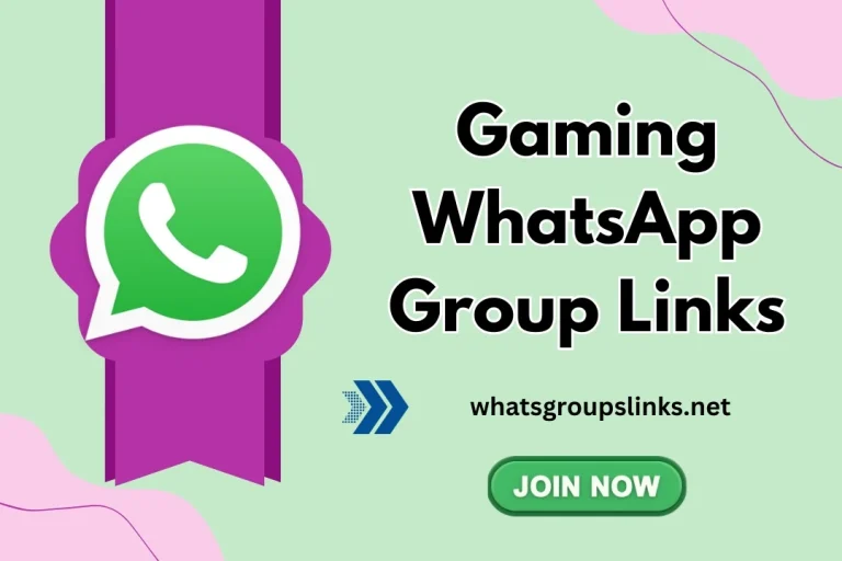 Gaming-WhatsApp-Group-Links