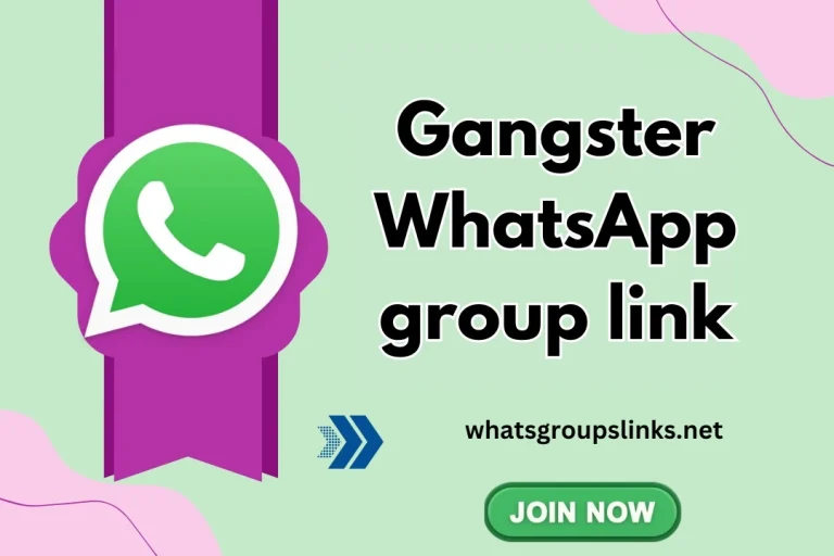 Gangster WhatsApp Group Links