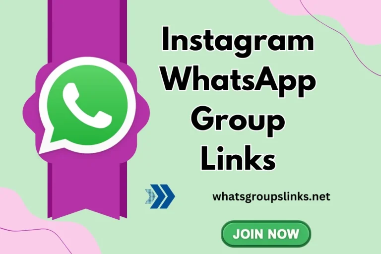 Instagram WhatsApp Group Links