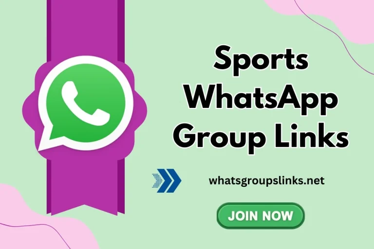 Sports WhatsApp group links