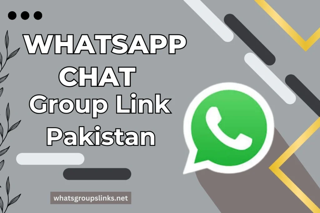 WhatsApp Chat Group Links Pakistan