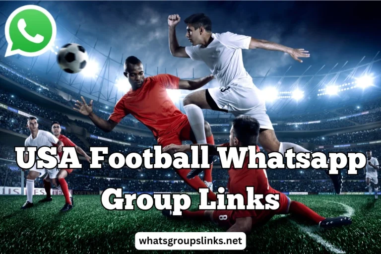 USA Football WhatsApp Group Links