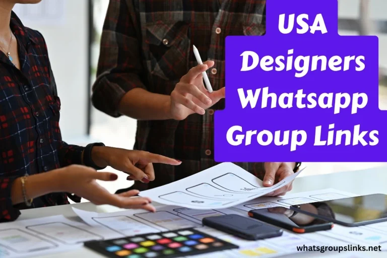 USA Designer WhatsApp Group Links